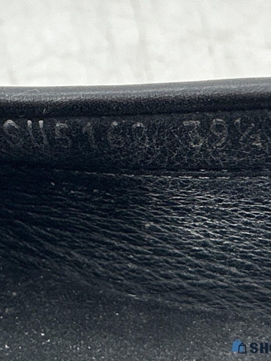 Versace Black Leather Studded Medusa Medallion Driving Loafers - Size 6 COA main image 2